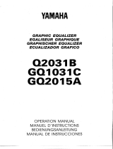 Yamaha GQ1031C User manual