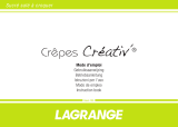 LAGRANGE Crêpes Créativ'® 2 pochoirs User manual