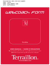 Terraillon WEB COACH FORM Owner's manual