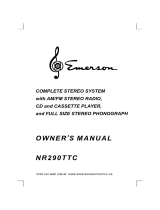 Emerson NR290TTC User manual