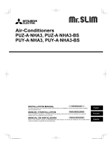 Mitsubishi Electric PUZ-ANHA3-BS User manual