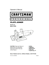 Craftsman 900.277303 User manual