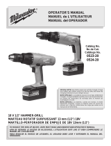 Milwaukee 0524-20 User manual