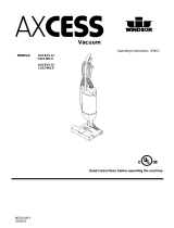 Windsor AXCESS 12 1.012-062.0 Operating instructions