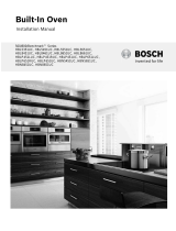 Bosch HBL8651UC/01 Installation guide