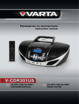 Varta V-CDR301US User manual