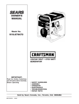 Craftsman 919.679470 Owner's manual