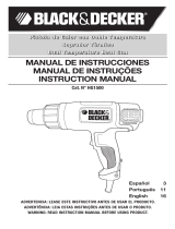 Black & Decker HG1500-BR User manual