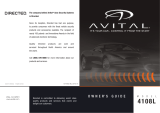 Avital 4108L User manual