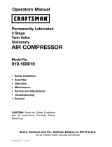 Craftsman 919.165610 Operators Troubleshooting guide