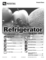 Maytag French Door Refrigerator User manual