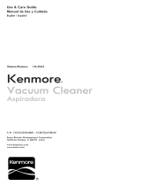 Kenmore Vacuum Cleaner Operating instructions