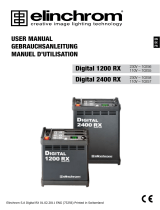Elinca RX 1200 User manual