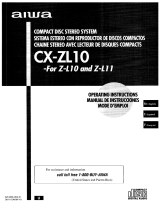 Aiwa CX-ZL10 User manual