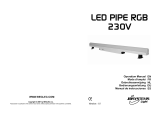 BEGLEC LED PIPE RGB 230V Owner's manual