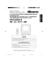 Memorex MVD2009CB User manual