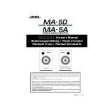 Roland MA-5D User manual