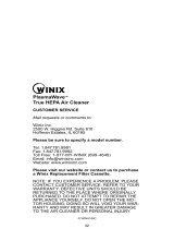 Winix PlasmaWave WAC-9000S User manual