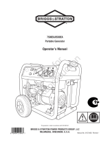 Briggs & Stratton 3750A User manual