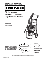 Craftsman D20590 User manual
