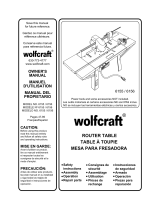 Wolfcraft Table 6155 User manual