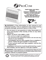ProCom Heating 140012 Installation guide