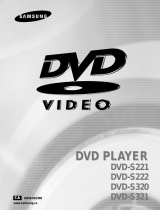 Samsung DVD-S222 User manual