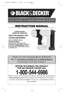 Black & Decker BDBN1202 User manual