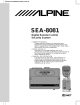 Alpine SEA-8081 User manual