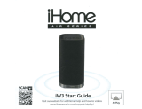 iHome iW3 air series Operating instructions