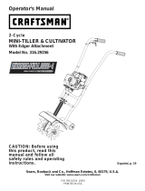 Craftsman 316.29256 User manual