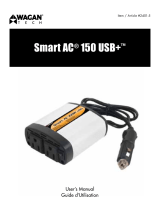 Wagan Smart AC 150 USB User manual