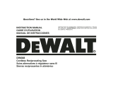 DeWalt DW008 User manual