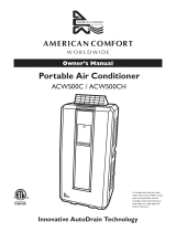 American Comfort Worldwide ACW500 Owner's manual