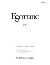 Esoteric D00816600A User manual