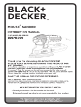 BLACK+DECKER Black + Decker BDEMS600 Mouse 1.2A Corded Single Speed  Owner's manual
