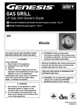 Weber Gas Grill LP Gas Grill User manual