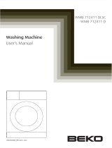 Beko WMB 712411 DLSC User manual