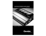 Coustic AMP-401DB User manual