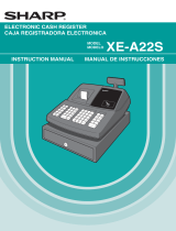 Sharp XEA22SR User manual