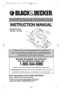 Black & Decker CS1040L User manual