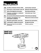 Makita DHP343 Owner's manual