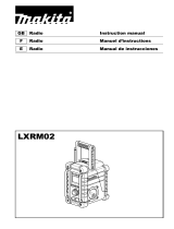 Makita LXRM02 User manual