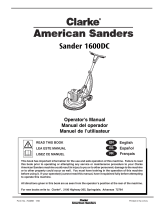 Clarke l 1600DC User manual