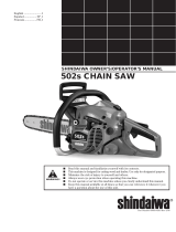 Shindaiwa 502S User manual