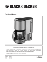 Black & Decker LCM82 User manual