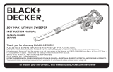 Black & Decker LSW20B User manual