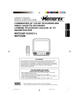 Memorex MVT2197 A Series User manual