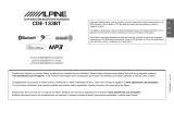 Alpine CDE-133BT Owner's manual