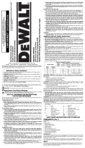 DeWalt DWD460 User manual